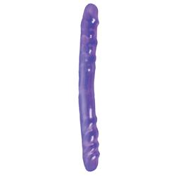Basix Rubber Works  40,6 cm Double Dong – Colour Purple