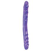 Basix Rubber Works  40,6 cm Doble Verga - Color Púrpura