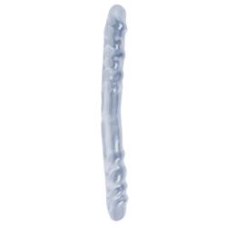 Basix Rubber Works 40,6 cm Double Dong – Colour Clear