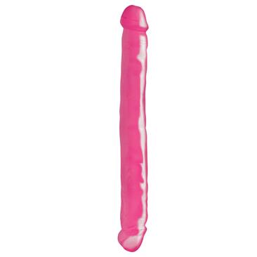 Basix Rubber Works  12" Double Dong-Pink