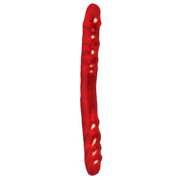 Basix Rubber Works  12" Double Dong-Red