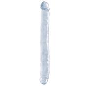 Dildo Doble 30.50 cm Transparente