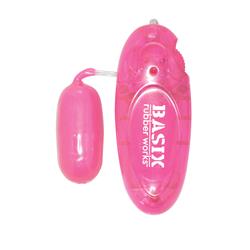 Basix Rubber Works  Jelly Egg-Pink