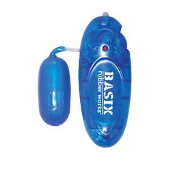 Basix Rubber Works  Jelly Egg-Blue