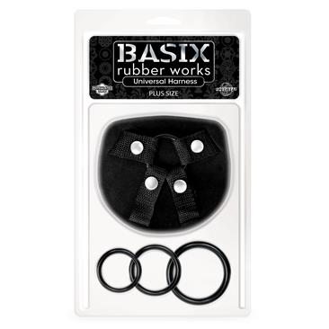 Basix Rubber Works Universal Harness Plus Size