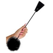 Fetish Fantasy Limited Edition Fusta Doble con Plumas Color Negro
