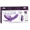 Fetish Fantasy Elite Vibrating Double Delight Strap-On Purple