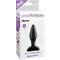 Anal Fantasy Collection  Mini Silicone Plug-Black