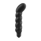 Anal Fantasy Collection  Ribbed P-Spot Vibe - Color Negro