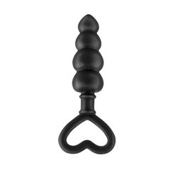 Anal Fantasy Collection  Beaded Luv Probe - Color Negro