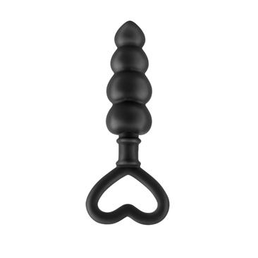 Anal Fantasy Collection Beaded Luv Probe - Colour Black