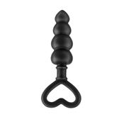 Anal Fantasy Collection  Beaded Luv Probe - Color Negro