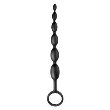 Anal Fantasy Collection First-Time Fun Beads - Colour Black