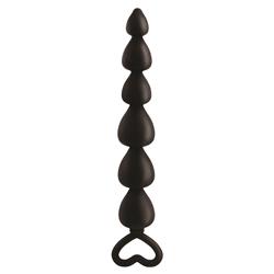 Anal Fantasy Collection  Elite Lovers Beads - Colour Black