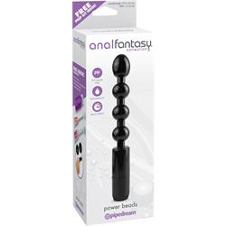 Anal Fantasy Collection Power Beads - Colour Black