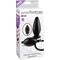 Anal Fantasy Collection Inflatable Silicone Plug - Colour Black