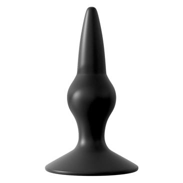 Anal Fantasy Collection Silicone Starter Plug - Colour Black