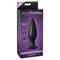 Anal Fantasy Elite Collection Large Rechargeable Butt Plug Black