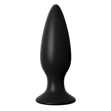 Anal Fantasy Elite Collection Large Rechargeable Butt Plug Black