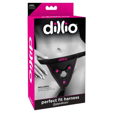 Dillio  Perfect Fit Harness-Black