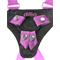 Dillio 7" Strap-On Suspender Harness Set Pink