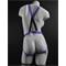 Dillio 7" Strap-On Suspender Harness Set Purple