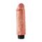 King Cock  6" Vibrating Cock-Flesh