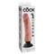 King Cock  9" Vibrating Cock-Flesh