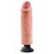 King Cock Vibrating Cock 10" - Flesh