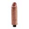 King Cock 10" Vibrating Cock - Tan