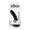 King Cock Dildo 6" - Black