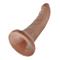 King Cock Dildo 7" - Tan