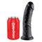 King Cock Dildo 8" - Black