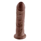 King Cock Dildo 8" - Brown