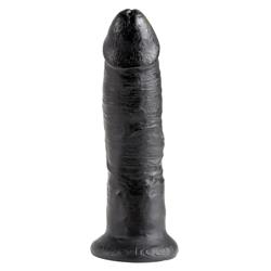 King Cock Dildo 9"- Black