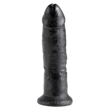 King Cock Dildo 9"- Black