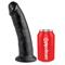 King Cock Dildo 9"- Black