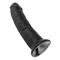 King Cock Dildo 9"- Black