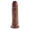 King Cock  10" Cock-Brown