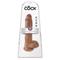 King Cock Cock with Balls 10" - Tan