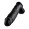 King Cock  12" Cock with Balls-Black