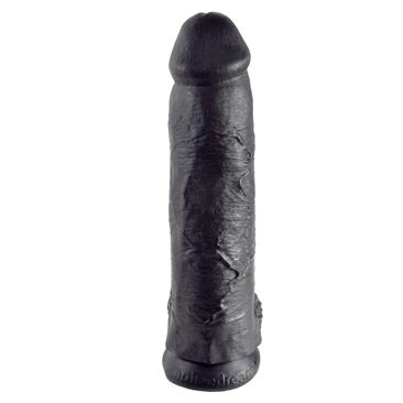 Cock with Balls 12" Black