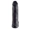 Cock with Balls 12" Black