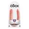 King Cock Double Penetrator Cock Large - Flesh