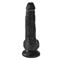 King Cock Cock with Balls 6" - Black