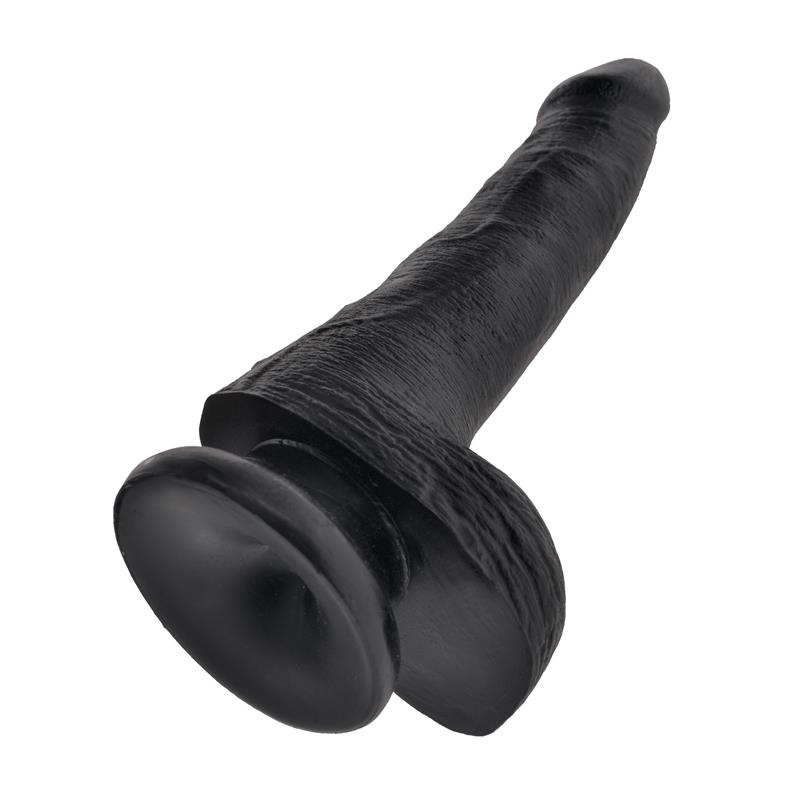 King Cock Cock with Balls 6 - Black