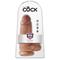 King Cock Chubby 9" - Tan