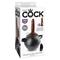 King Cock  Vibrating Mini Sex Ball  with 7" Dildo-