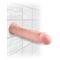 3D Triple Density Dildo Plus 11" Flesh