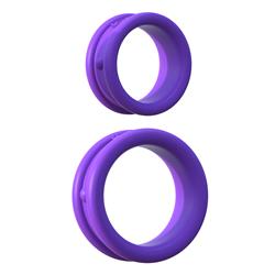 Fantasy C-Ringz  Max-Width Silicone Rings-Purple